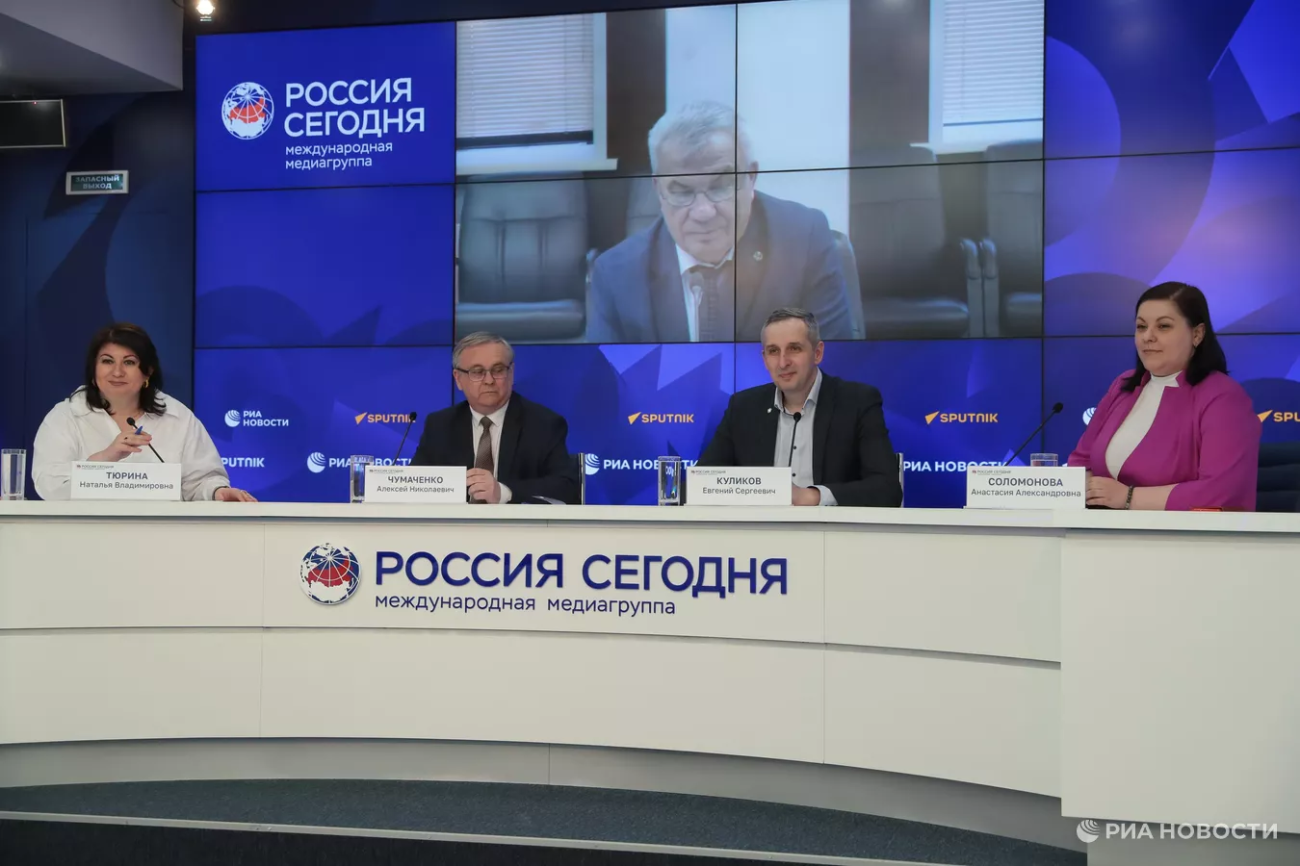 Ректор СибГМУ рассказал о важности медицинских университетов на площадке пресс-центра «Россия сегодня»
