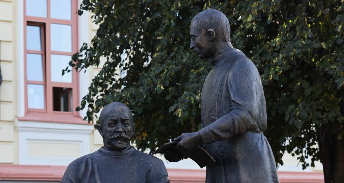 Открытие памятника М.Г. Курлову и Д.Д. Яблокову