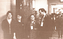 XII Международный конгресс по переливанию крови. Москва.17 - 23 августа 1969 г. Слева направо: Г.В. Карпова, В.С. Лаврова, А.И. Гольдберг, Е.Д. Гольдберг.