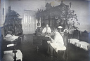 В.Т. Серебров в кабинете кафедры оперативной хирургии. 1938 г.